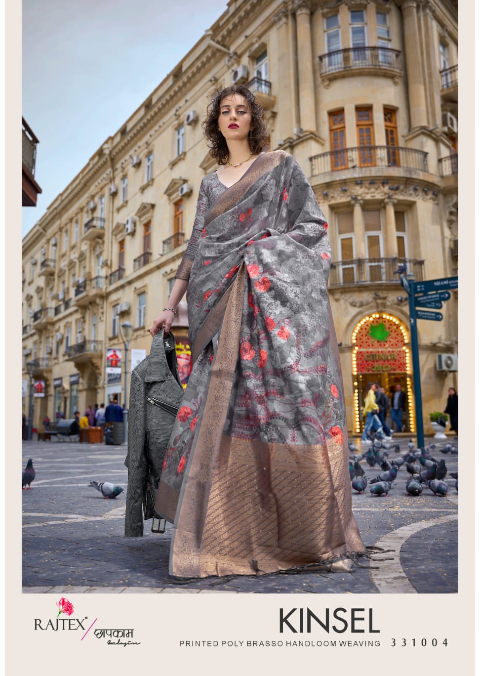 Kinsel Rajtex Brasso Sarees