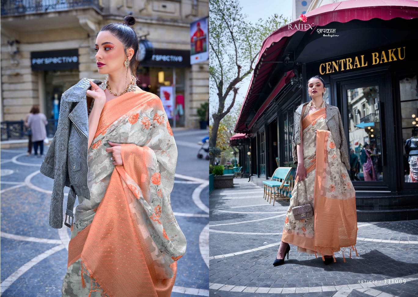 Kinsel Rajtex Brasso Sarees