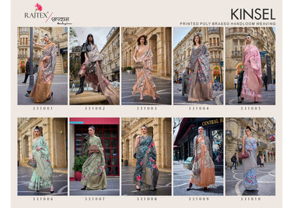 Kinsel Rajtex Brasso Sarees