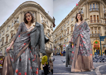 Kinsel Rajtex Brasso Sarees