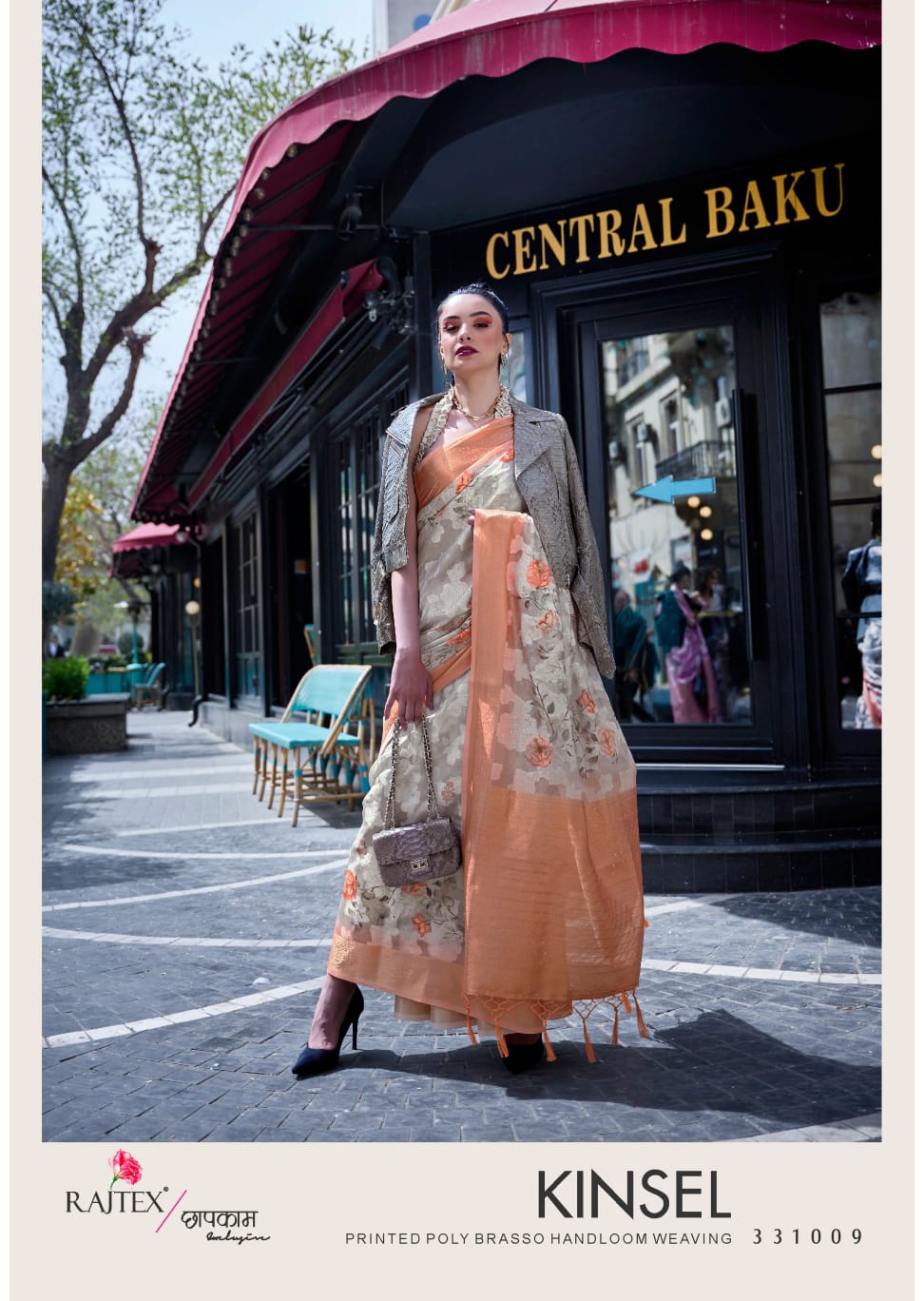 Kinsel Rajtex Brasso Sarees