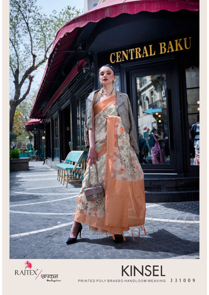 Kinsel Rajtex Brasso Sarees