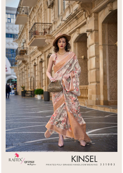 Kinsel Rajtex Brasso Sarees