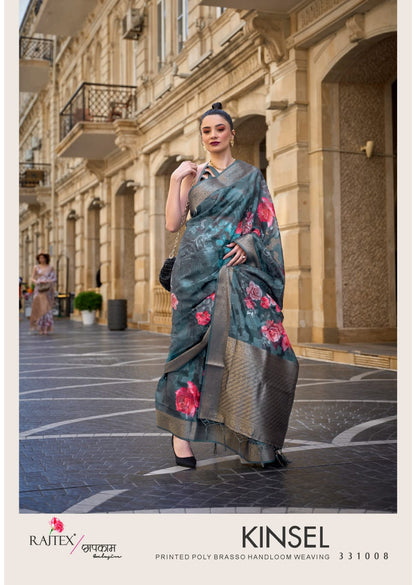 Kinsel Rajtex Brasso Sarees