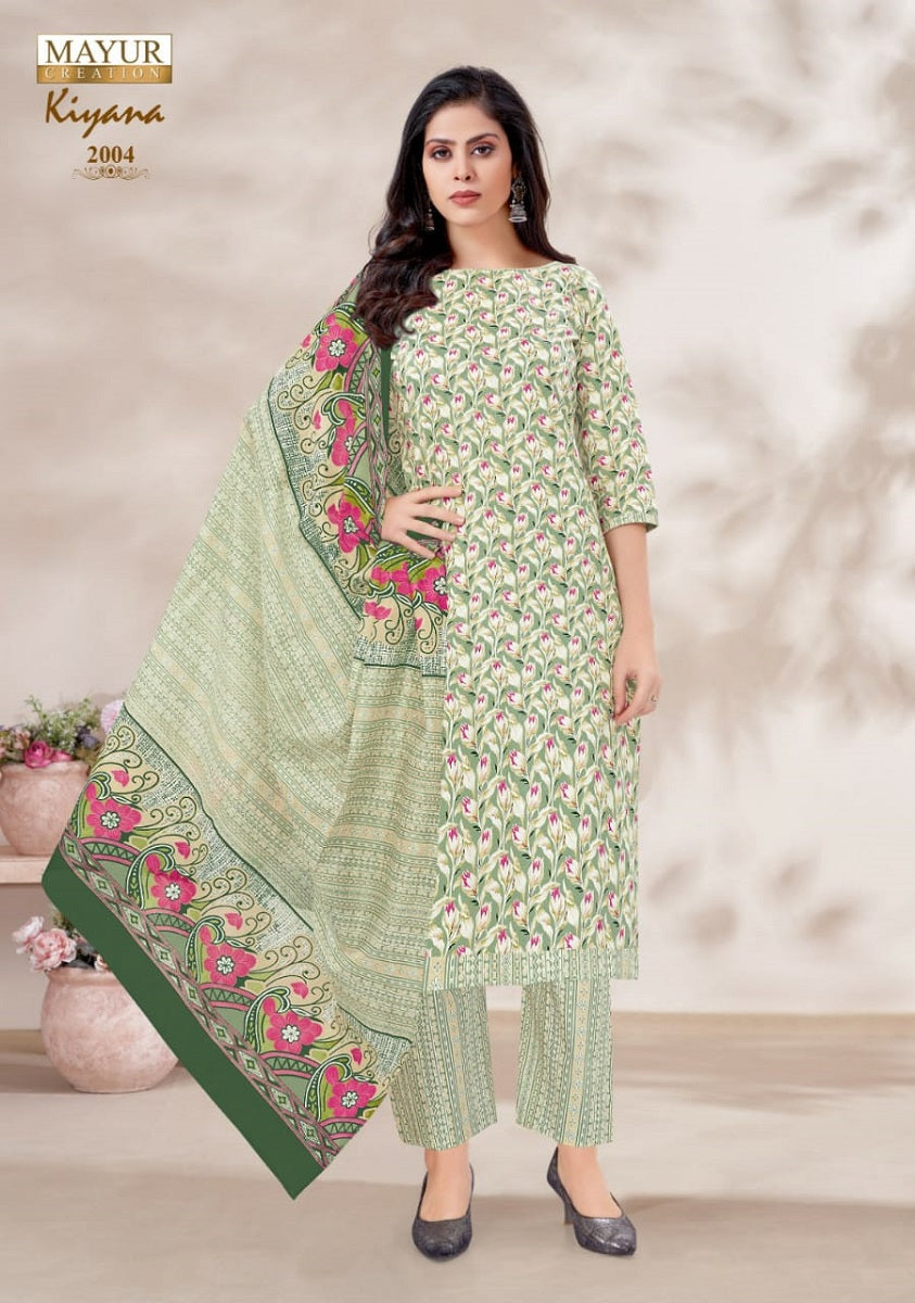 Kiyana Vol 2 Mayur Creation Cotton Dress Material