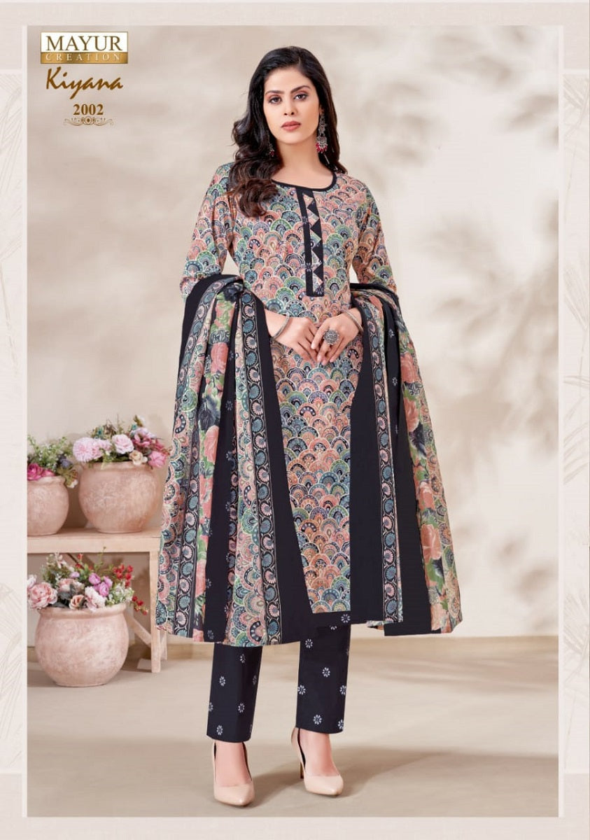 Kiyana Vol 2 Mayur Creation Cotton Dress Material