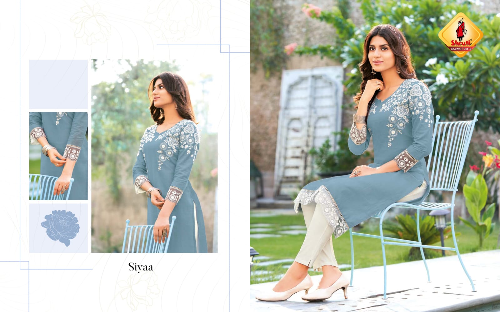 Kkashish Vol 30 Shruti Cotton Long Straight Kurti