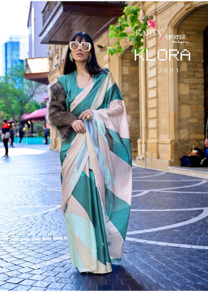Klora Rajtex Satin Sarees
