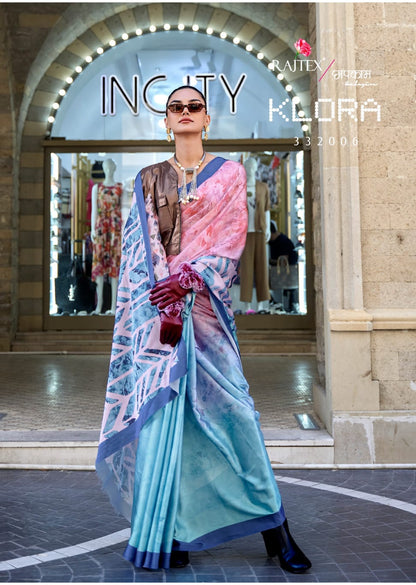 Klora Rajtex Satin Sarees