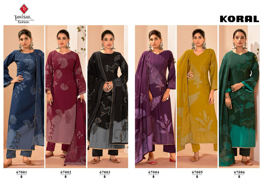 Koral Tanishk Fashion Viscose Pant Style Suits