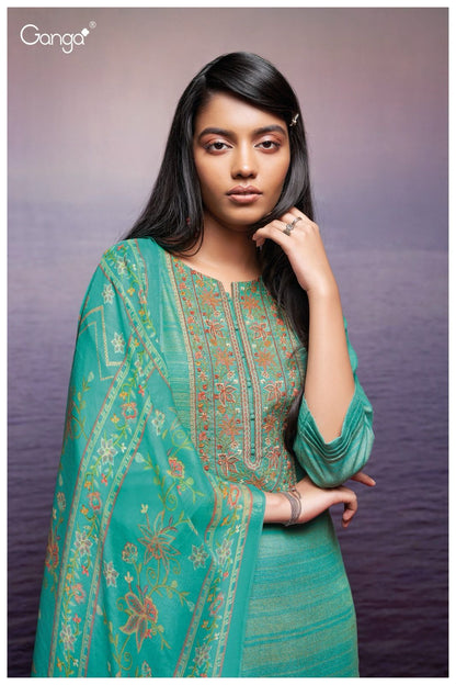 Kori 2369 Ganga Woven Plazzo Style Suits