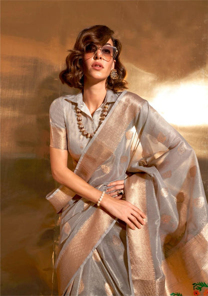 Korra Tissue Rajtex Sarees