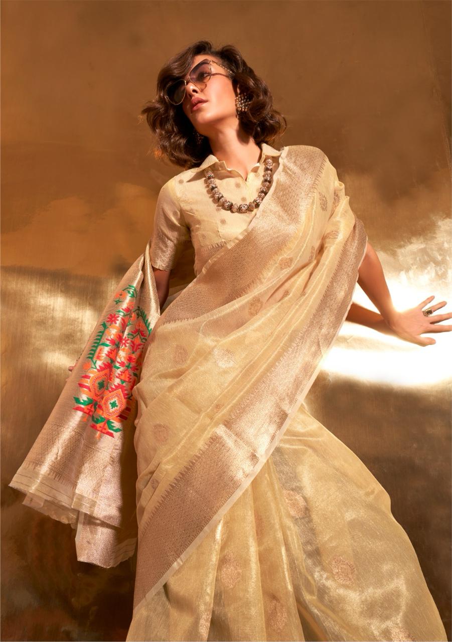 Korra Tissue Rajtex Sarees