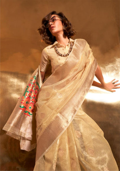 Korra Tissue Rajtex Sarees