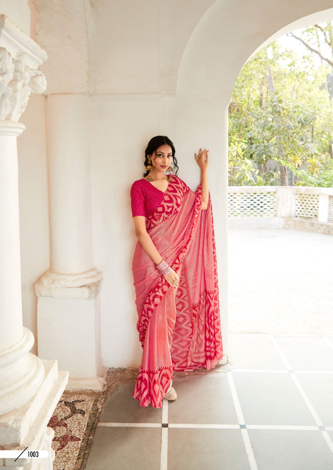 Krishna Vol 7 Kashvi Creation Chiffon Sarees