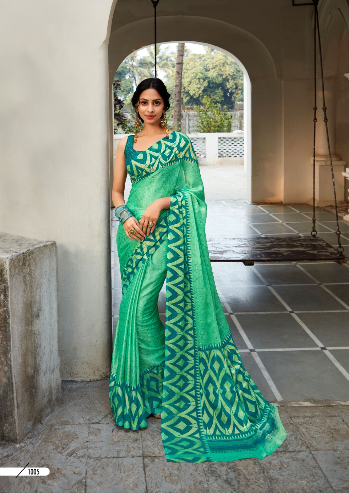Krishna Vol 7 Kashvi Creation Chiffon Sarees