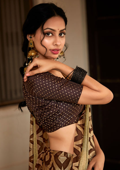 Krishna Vol 7 Kashvi Creation Chiffon Sarees