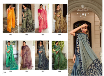 Krishna Vol 7 Kashvi Creation Chiffon Sarees