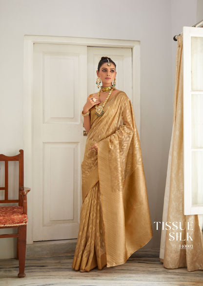 Kruti Silk Rajpath Organza Sarees
