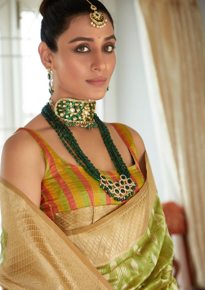 Kruti Silk Rajpath Organza Sarees