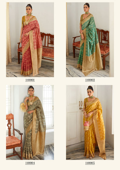 Kruti Silk Rajpath Organza Sarees