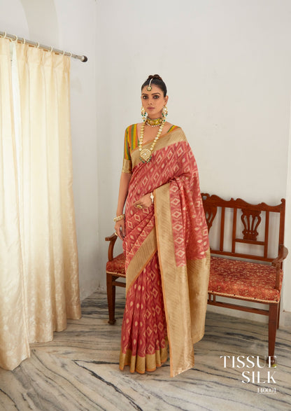 Kruti Silk Rajpath Organza Sarees