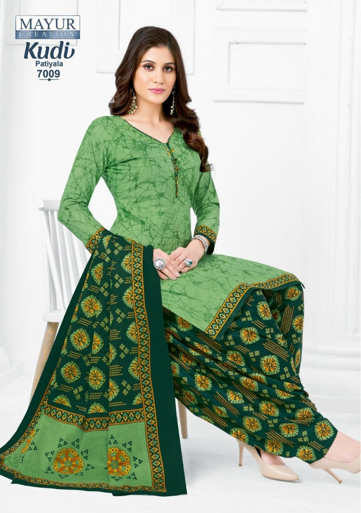 Kudi Patiyala Vol 7 Mayur Creation Cotton Dress Material