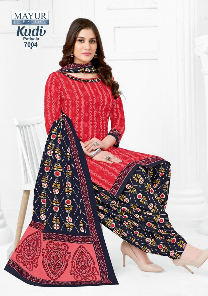 Kudi Patiyala Vol 7 Mayur Creation Cotton Dress Material