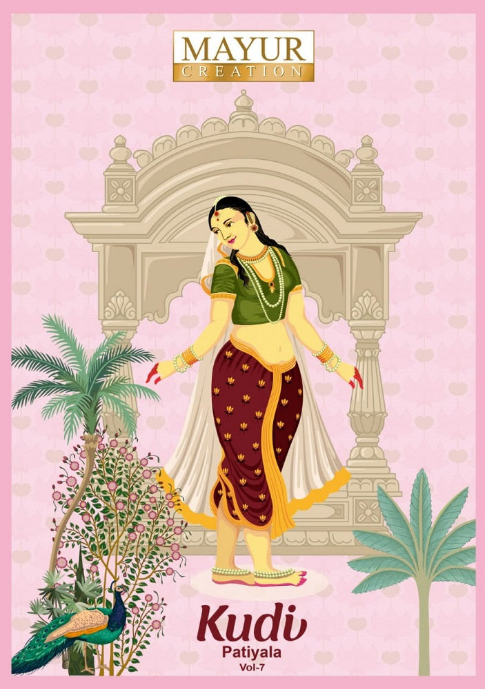 Kudi Patiyala Vol 7 Mayur Creation Cotton Dress Material