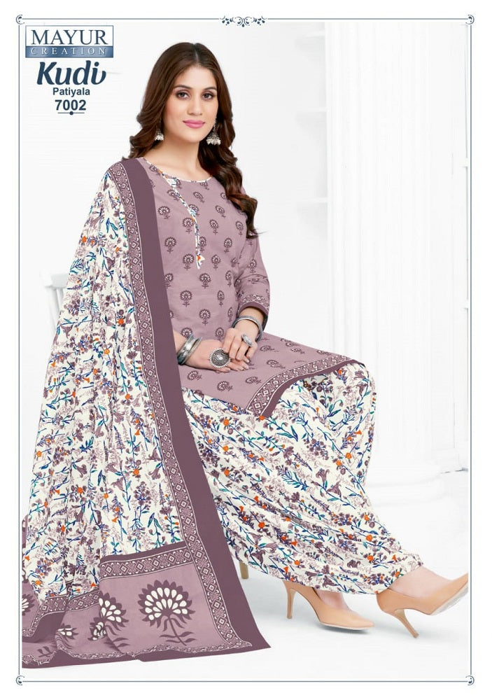 Kudi Patiyala Vol 7 Mayur Creation Cotton Dress Material