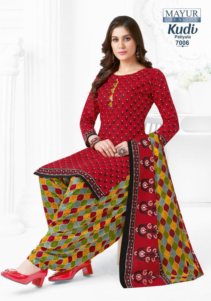 Kudi Patiyala Vol 7 Mayur Creation Cotton Dress Material