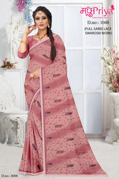Kulfi-1048 Madhupriya Chiffon Sarees