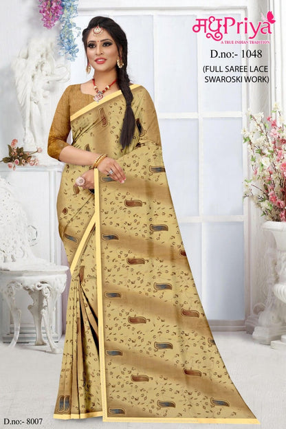 Kulfi-1048 Madhupriya Chiffon Sarees