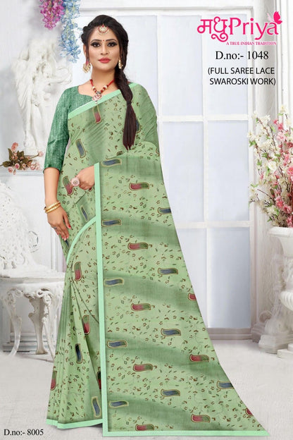 Kulfi-1048 Madhupriya Chiffon Sarees