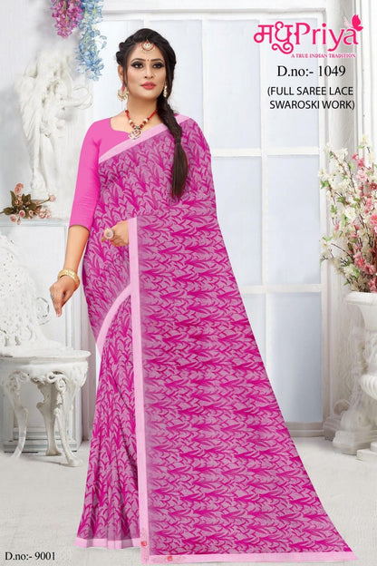 Kulfi-1049 Madhupriya Chiffon Sarees