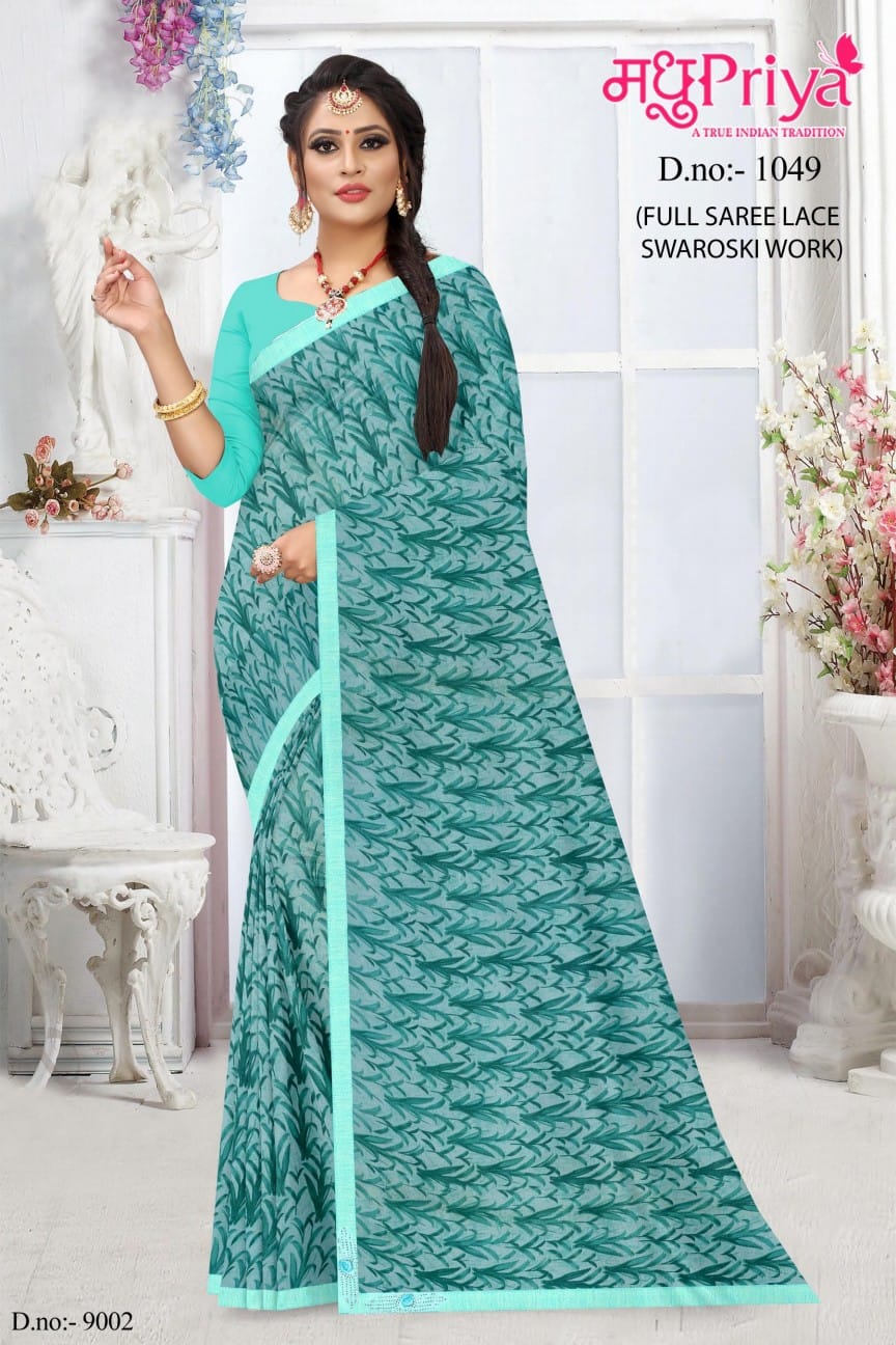 Kulfi-1049 Madhupriya Chiffon Sarees