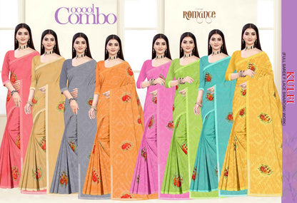 Kulfi-1051 Madhupriya Chiffon Sarees