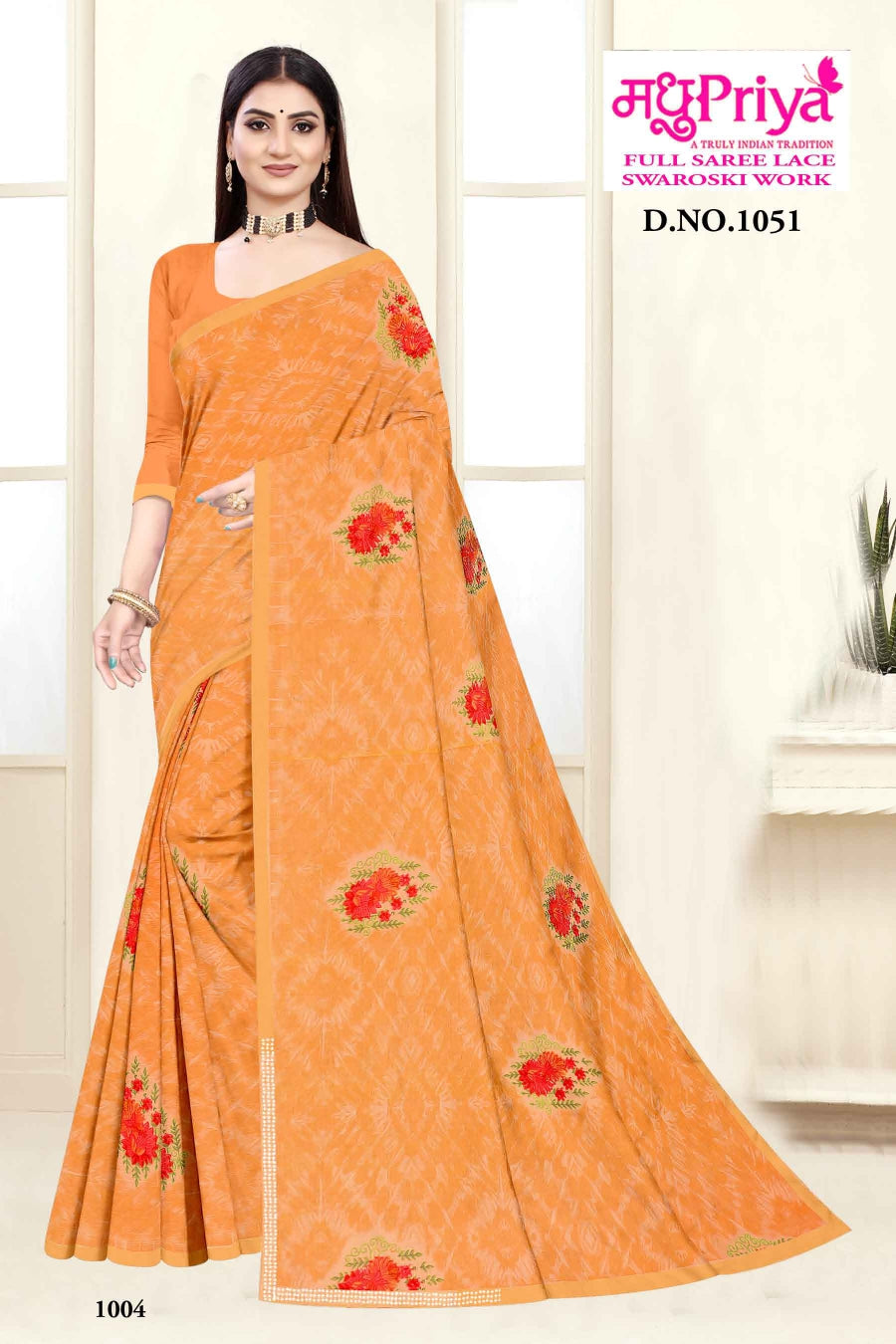 Kulfi-1051 Madhupriya Chiffon Sarees