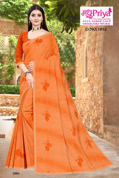 Kulfi-1052 Madhupriya Chiffon Sarees