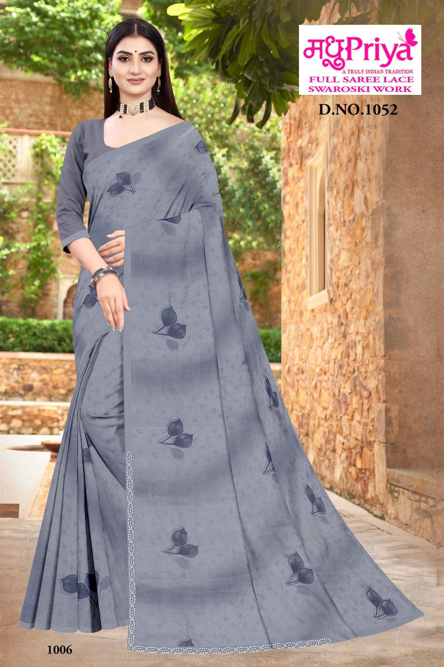 Kulfi-1052 Madhupriya Chiffon Sarees