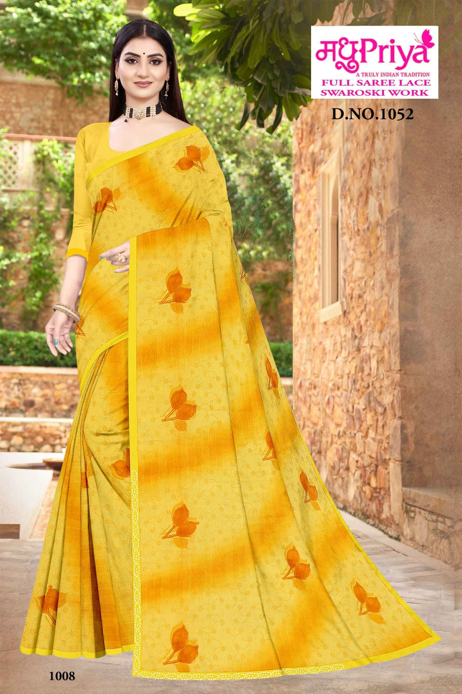 Kulfi-1052 Madhupriya Chiffon Sarees