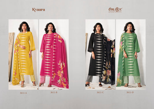 Kyaara Omtex Lawn Cotton Pant Style Suits