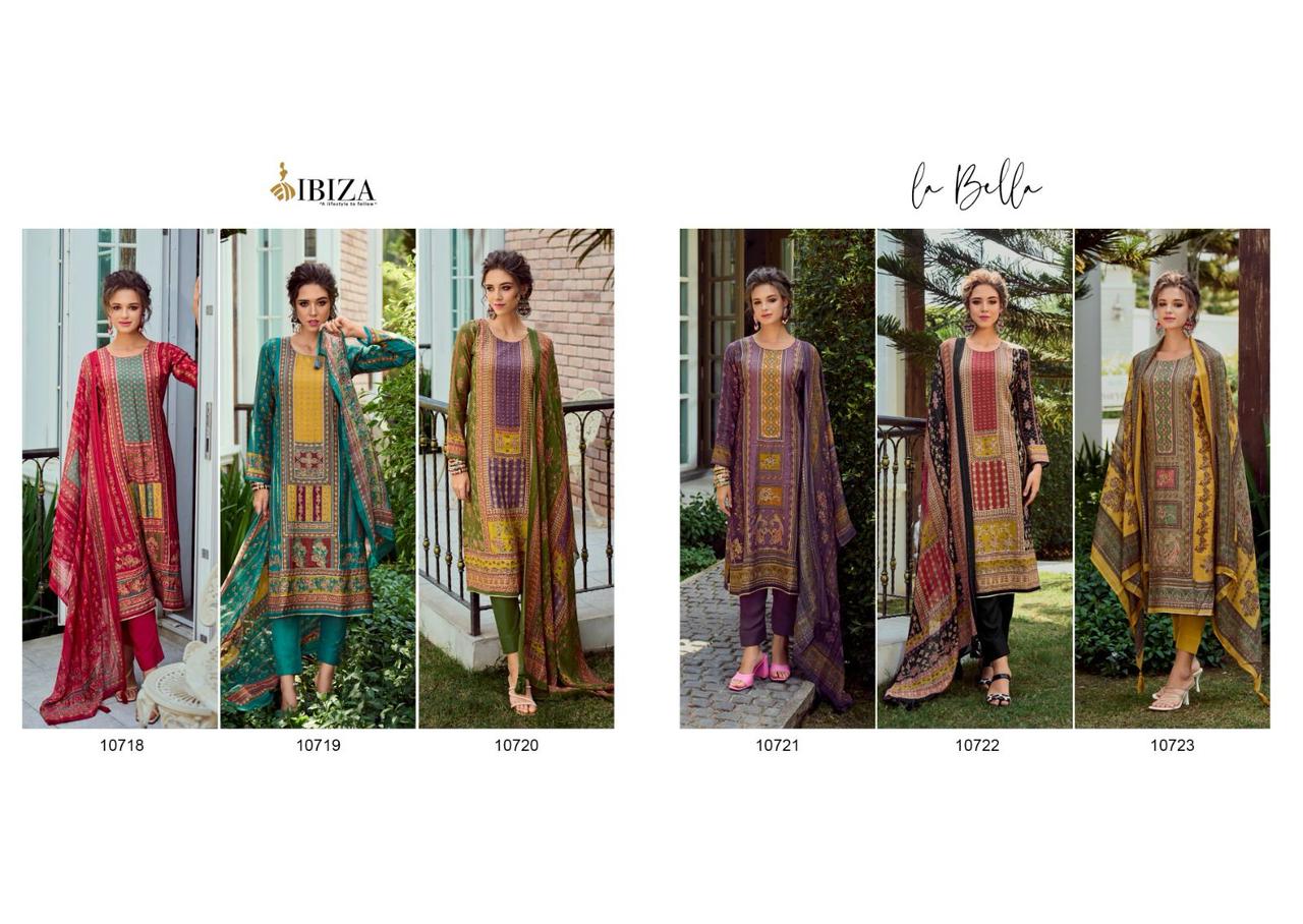 La Bella Ibiza Muslin Pant Style Suits