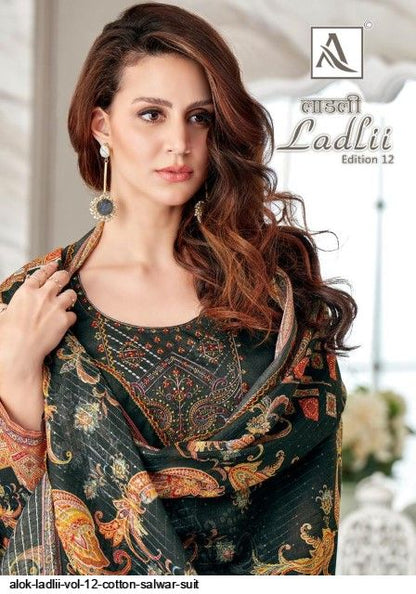 Ladlii Edition 12 Alok Plazzo Style Suits