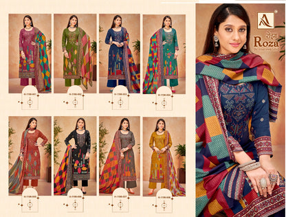 Roza 2 Alok Plazzo Style Suits