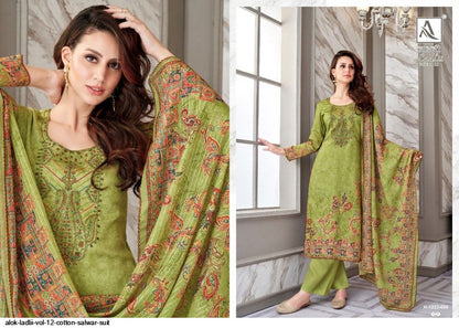 Ladlii Edition 12 Alok Plazzo Style Suits