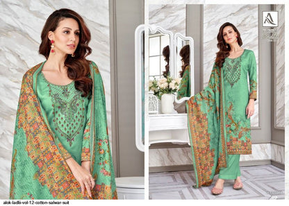 Ladlii Edition 12 Alok Plazzo Style Suits