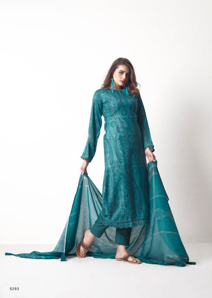 Lahza Prm Trendz Viscose Pashmina Suits