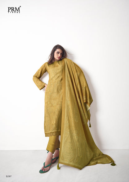 Lahza Prm Trendz Viscose Pashmina Suits