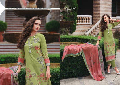Lalita Itrana Cotton Satin Pant Style Suits